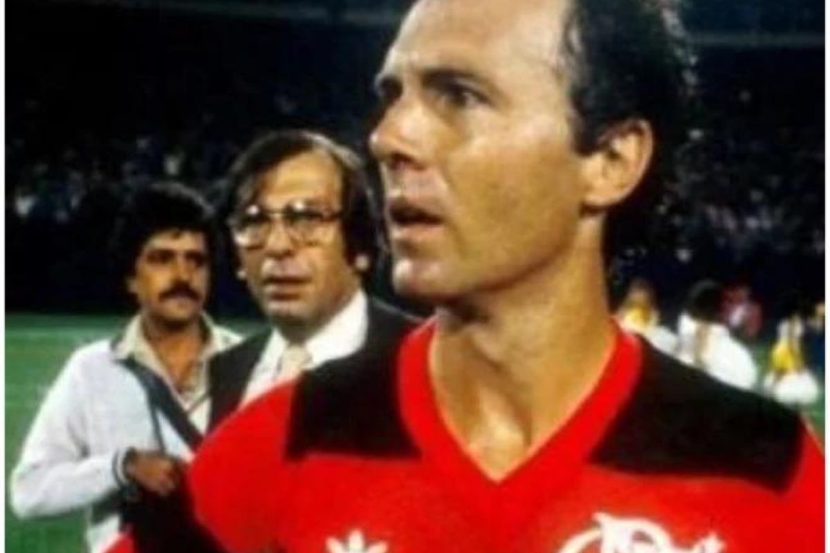 MORRE AOS 78 ANOS O JOGADOR FRANZ BECKENBAUER; RELEMBRE A HISTÓRIA DELE COM A CAMISA DO FLAMENGO